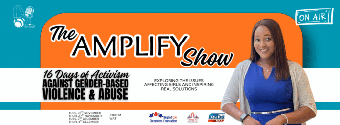 16 days of activism banner Raquel Kasham Daniel Executive Director, Beyond the Classroom Foundation